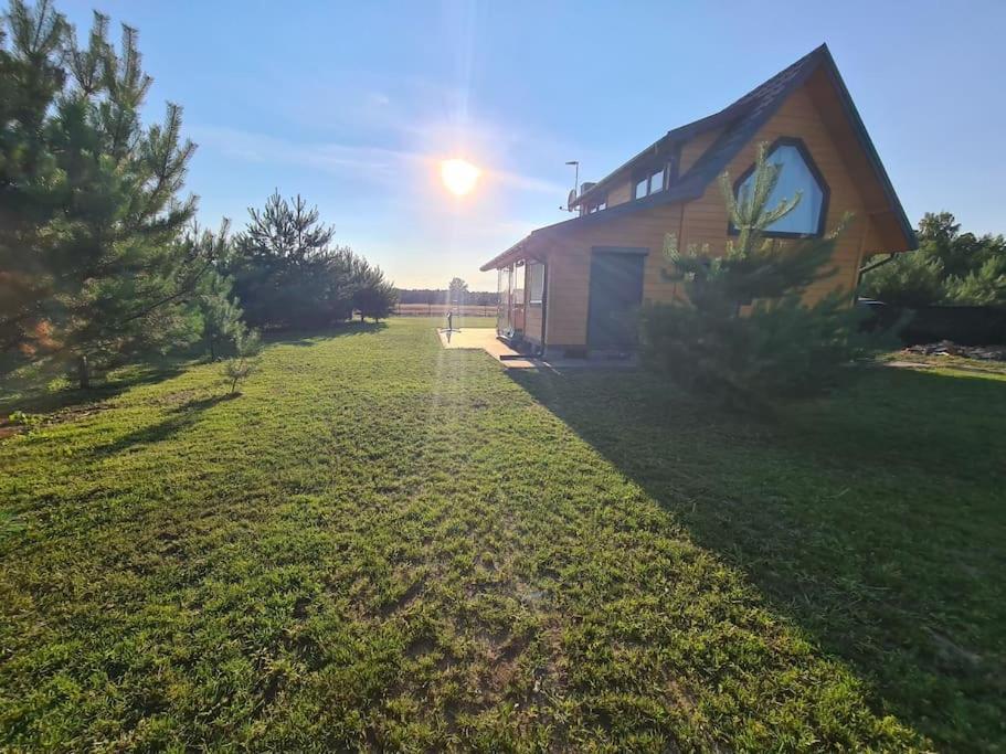 Vila Dom Male Mazury Drozdowo Exteriér fotografie