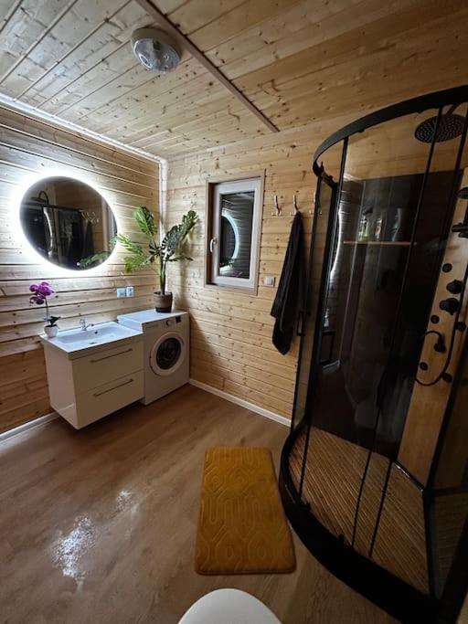 Vila Dom Male Mazury Drozdowo Exteriér fotografie