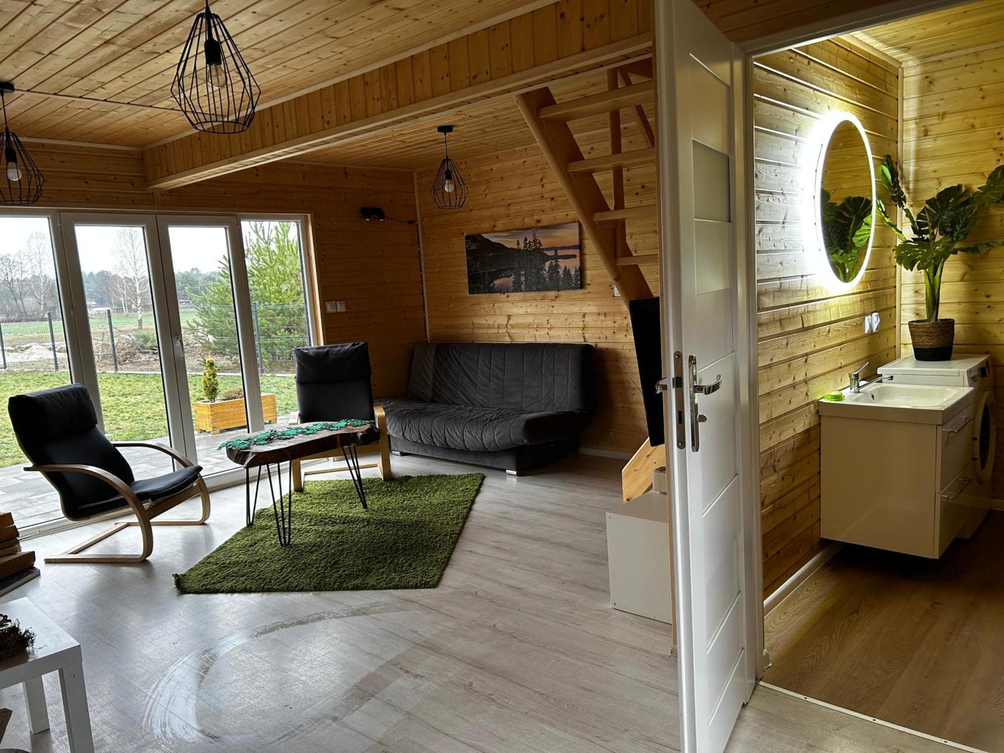 Vila Dom Male Mazury Drozdowo Exteriér fotografie